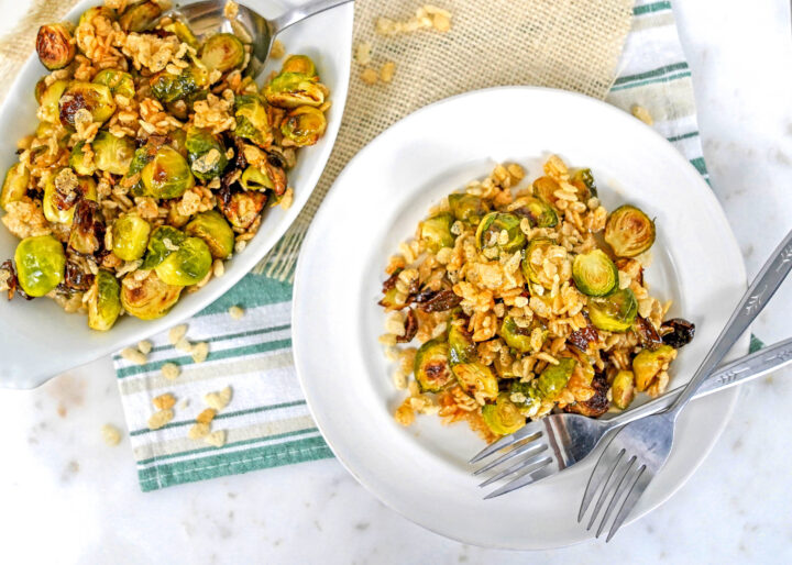 crispy Brussels sprouts