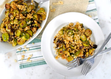 roasted Brussel sprouts