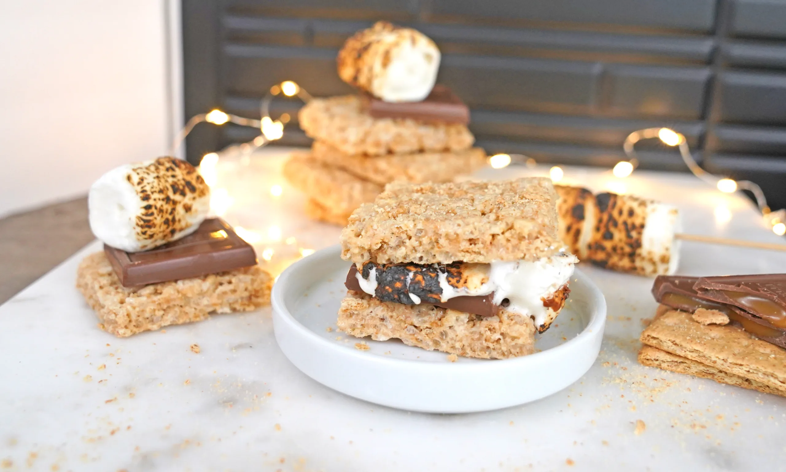 S'mores Rice Crispy treats