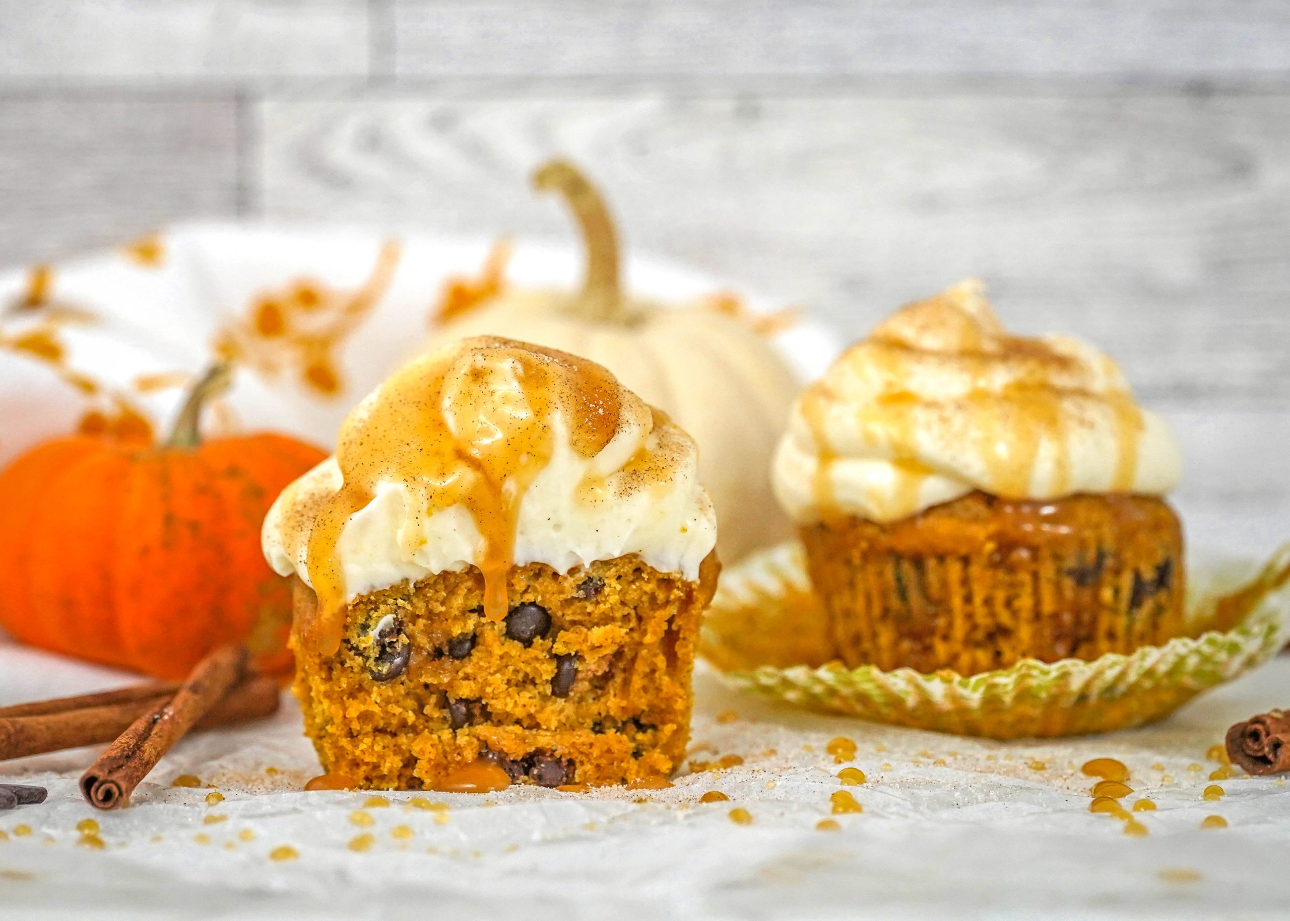 Moist Pumpkin Cupcakes