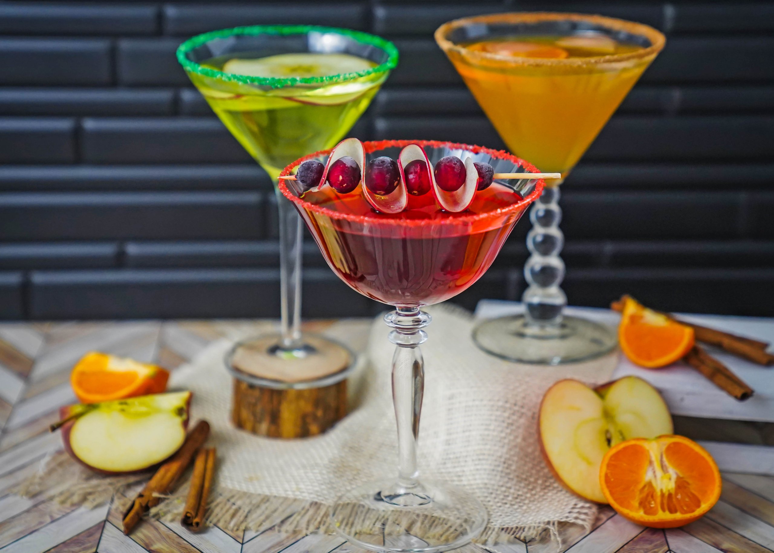 three appletini cocktail recipes