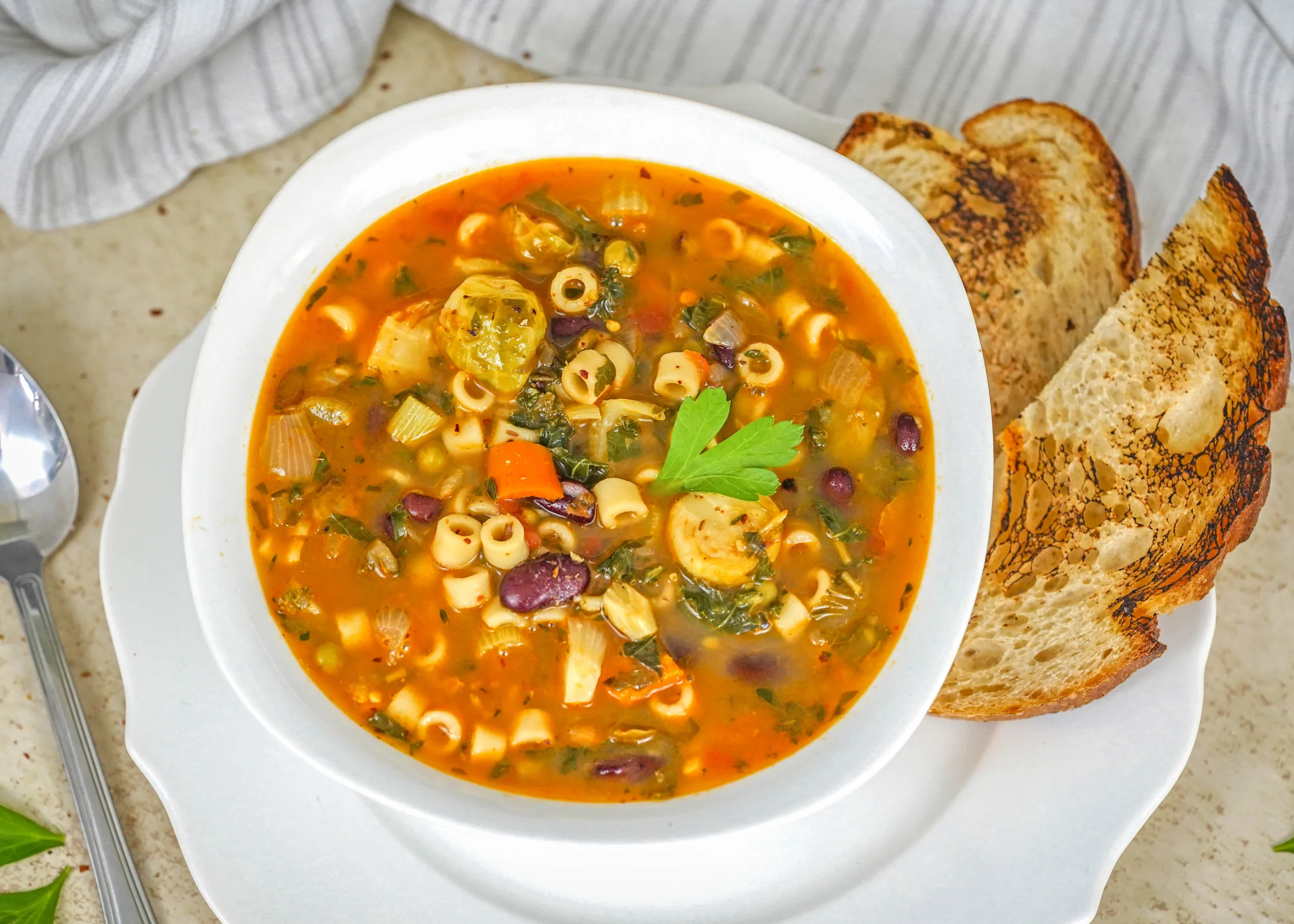 homemade vegetable soup