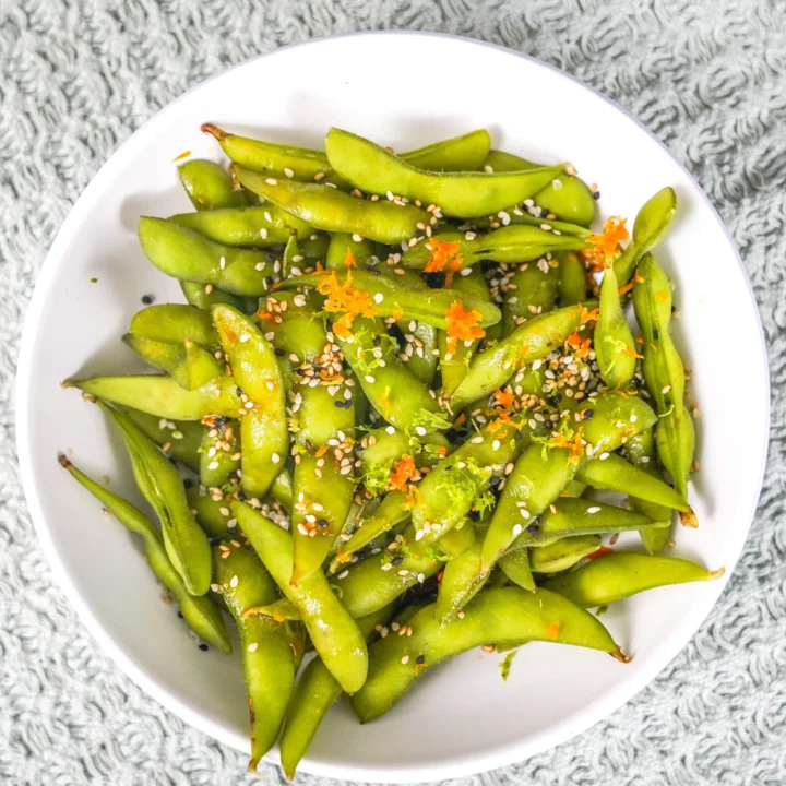 spicy seasoned edamame beans recipe