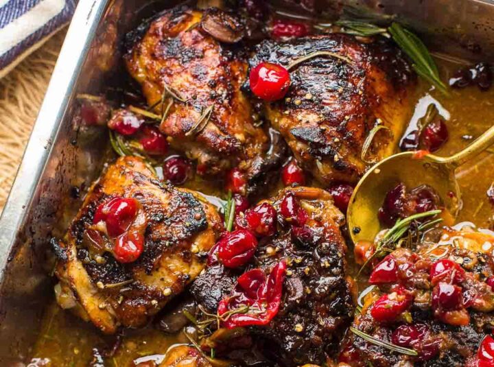 balsamic rosemary chicken thighs