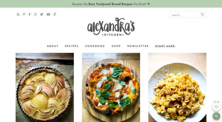 alexandra cooks blog