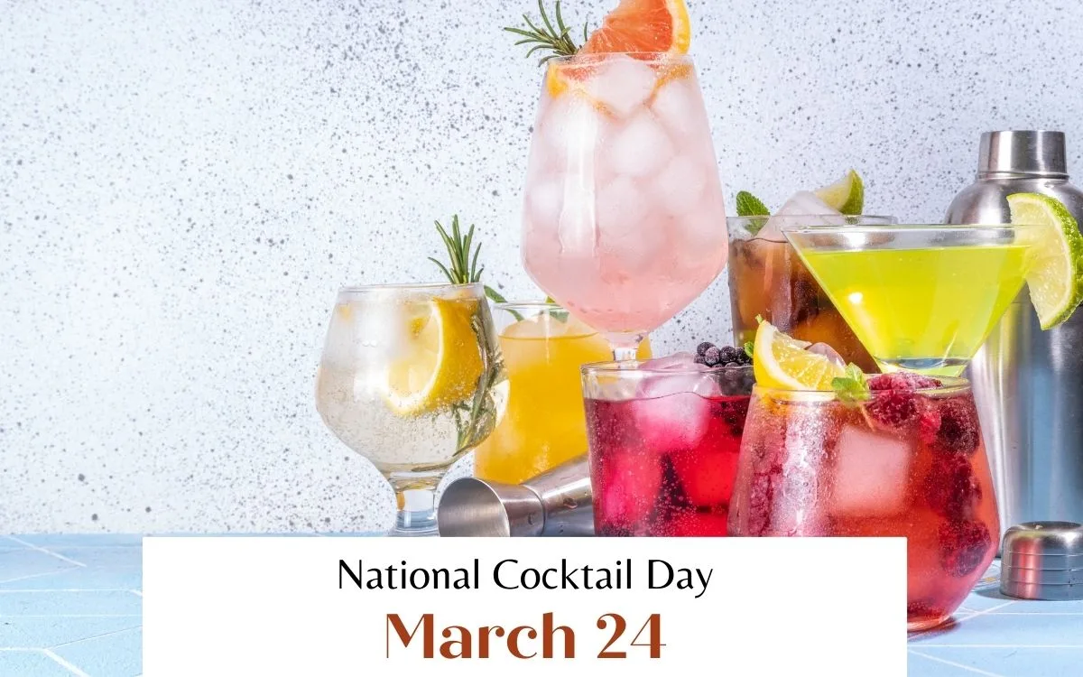 March 24 is National Cocktail Day