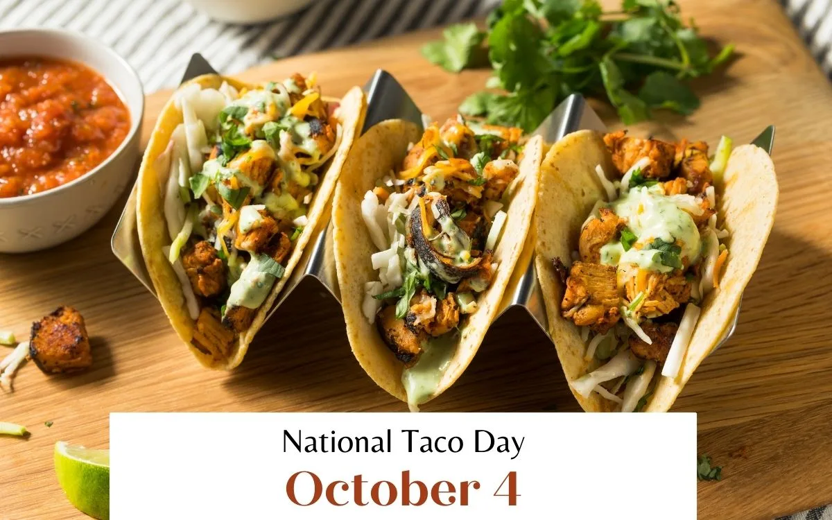 October 4 is National Taco Day