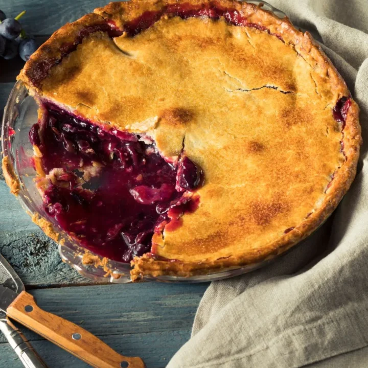 homemade grape pie recipe