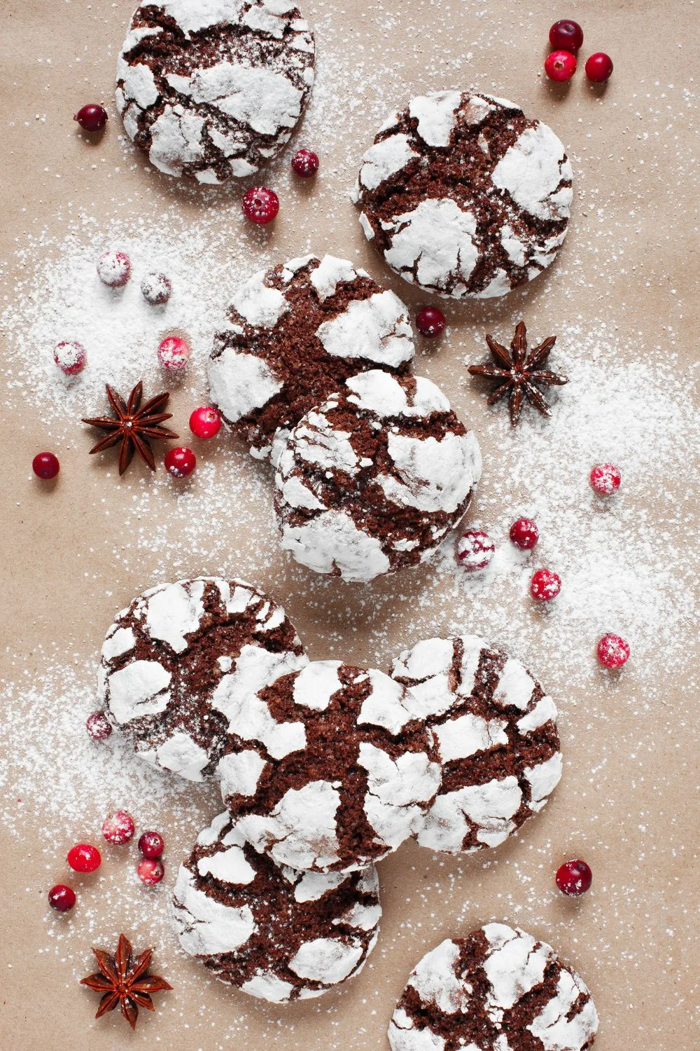 chocolate crinkle cookies