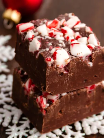 peppermint fudge