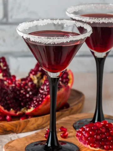 pomegranate martini