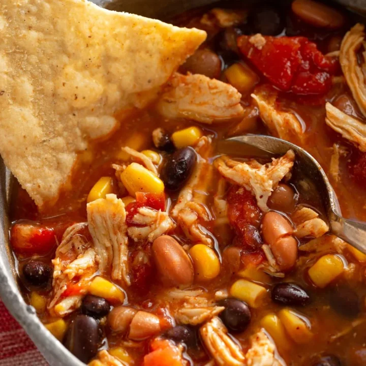 rotisserie chicken tortilla soup