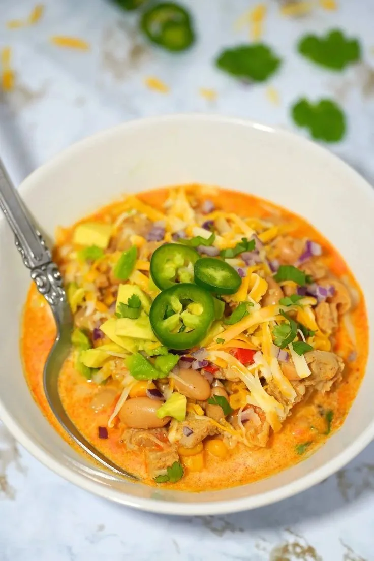 Rotisserie Chicken and White Bean Chili